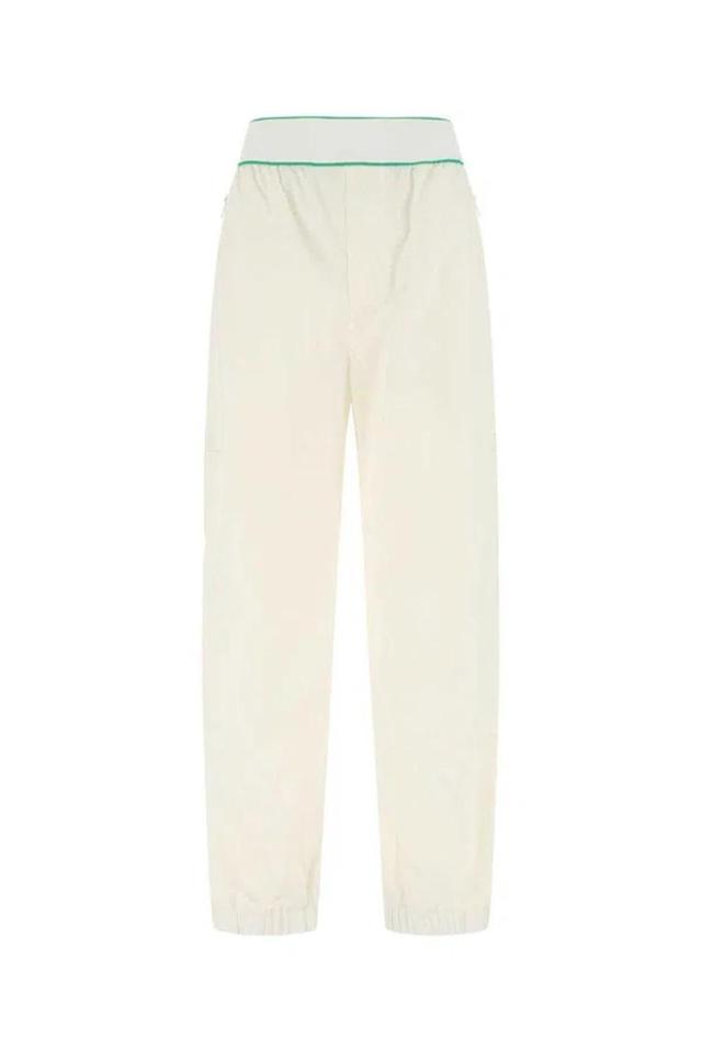 Reverse Logo Pants In White Product Image