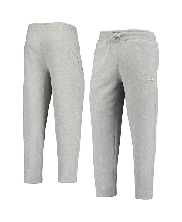 Mens Gray Los Angeles Chargers Starter Option Run Sweatpants Product Image