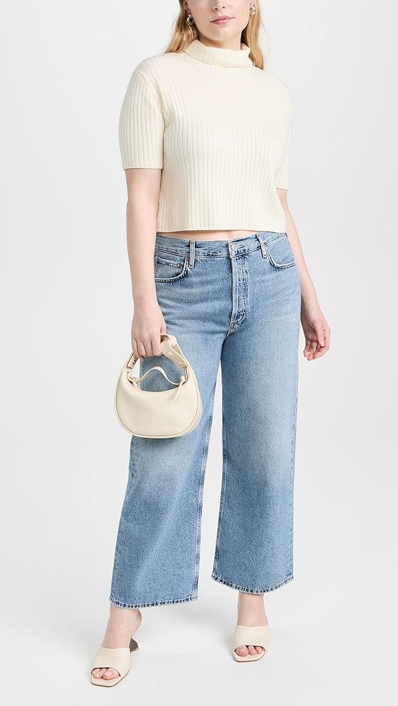 AGOLDE Ren: High Rise Wide Leg Jeans | Shopbop Product Image