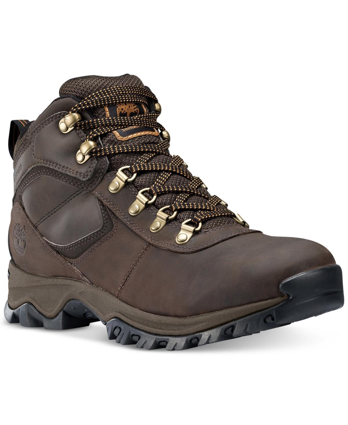 Timberland Mens Timberland Mt. Maddsen Mid - Mens Shoes Black Product Image