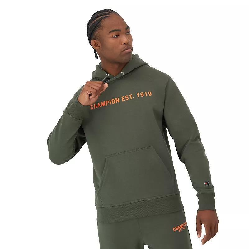 Mens Champion Est. 1919 Powerblend Graphic Hoodie Product Image