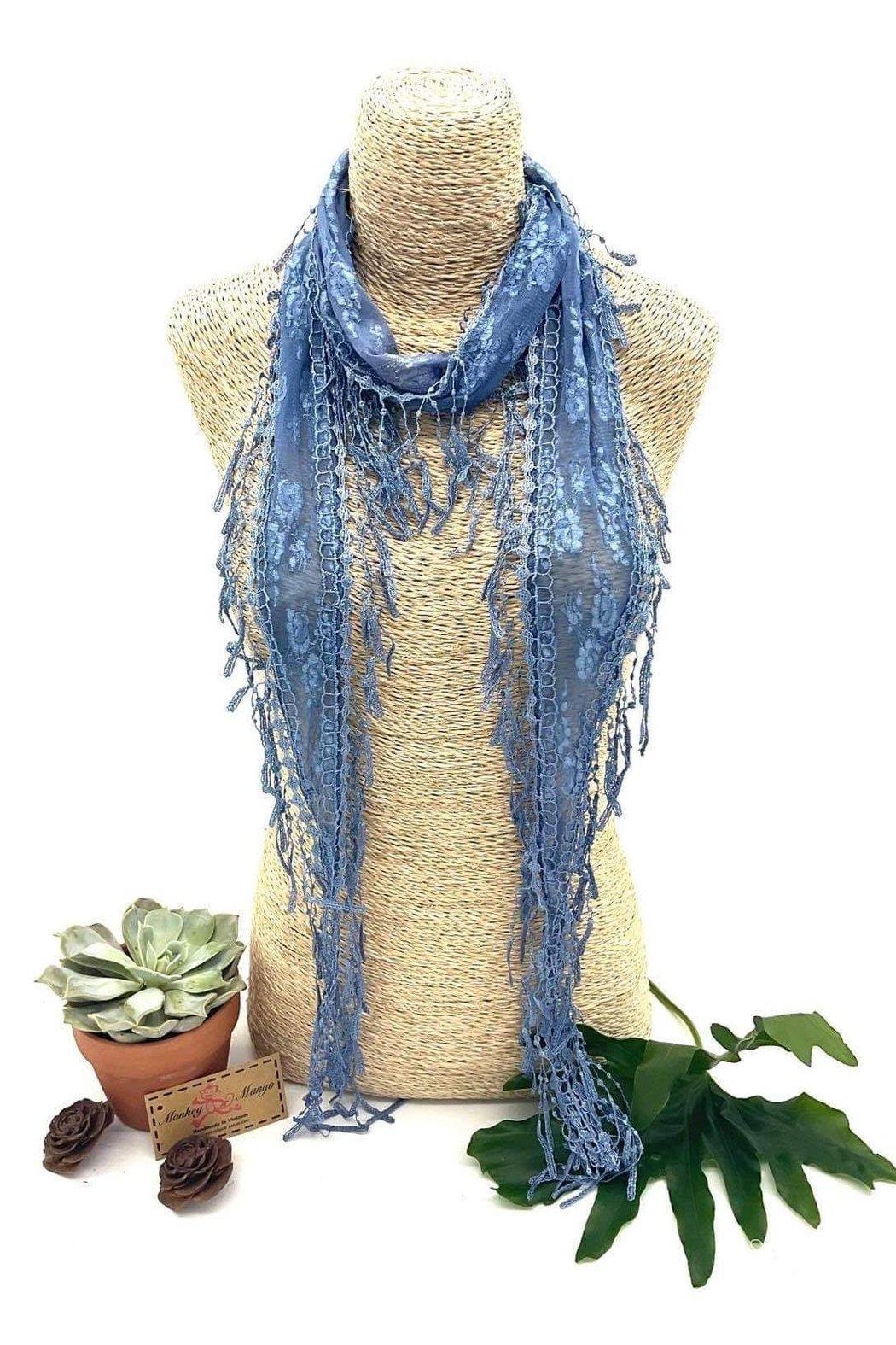 Floral Lace Scarf Female Product Image