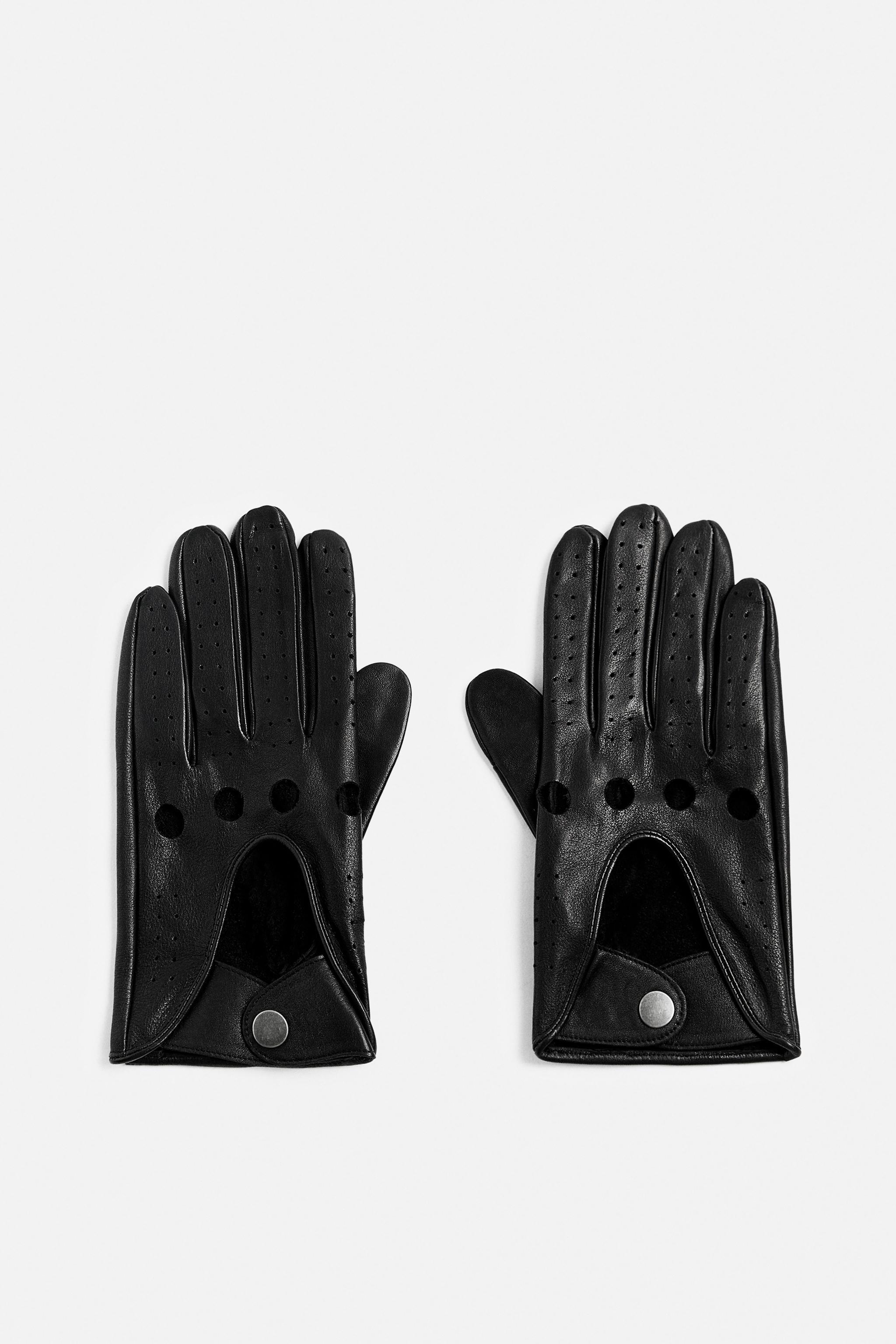 LEATHER DRIVING GLOVES Product Image