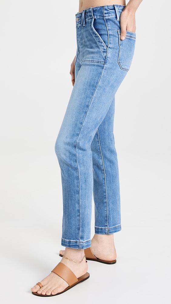 PAIGE Mayslie Straight Ankle Jeans | Shopbop Product Image