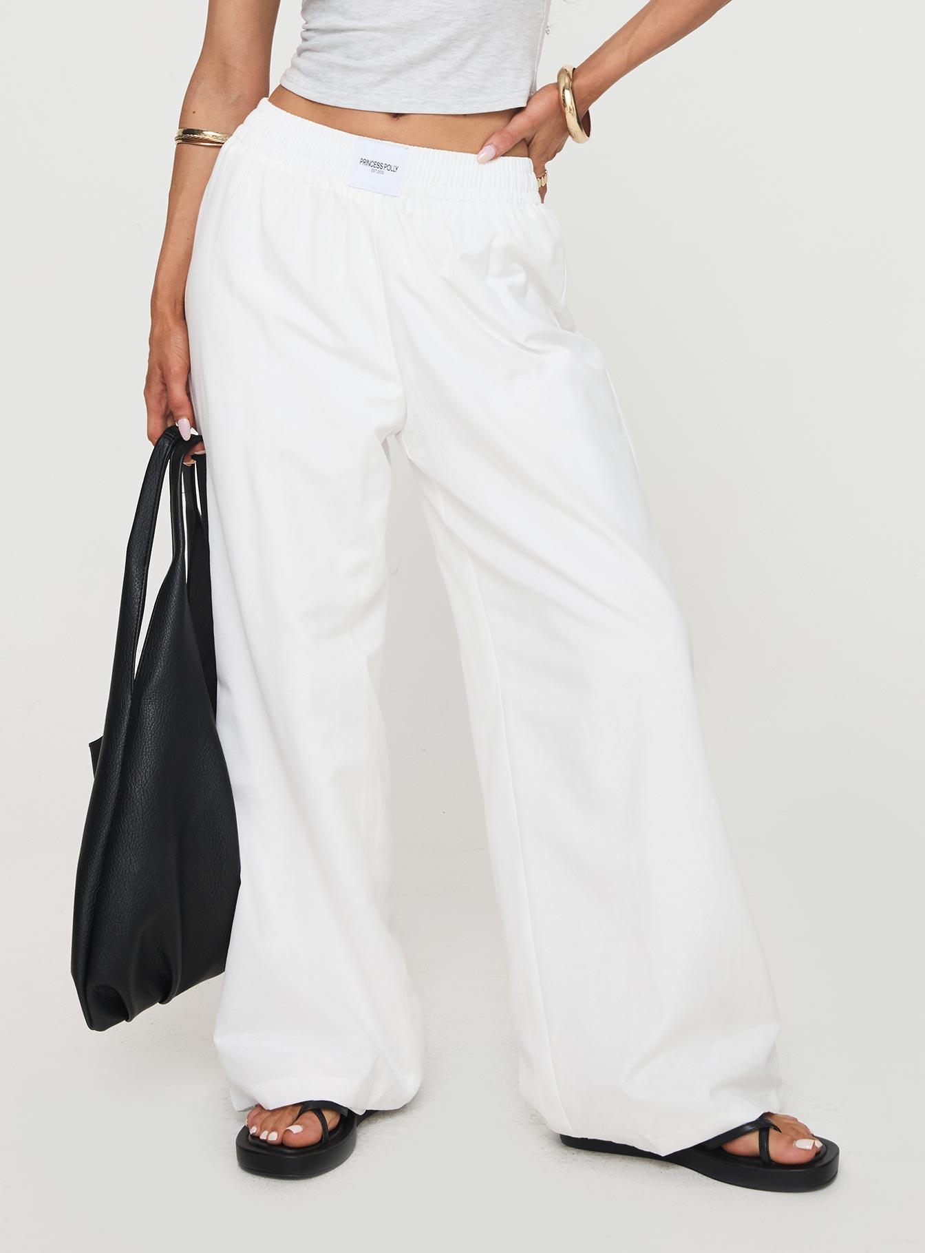 Beach House Pants White Product Image