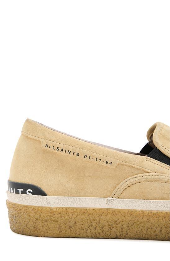 Suede Slip-on Sneaker In Sand Product Image