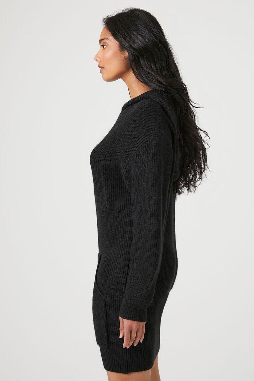 Hooded Mini Sweater Dress | Forever 21 Product Image