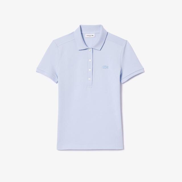 L.12.D Slim Fit Stretch Mini Piqué Polo Shirt Product Image