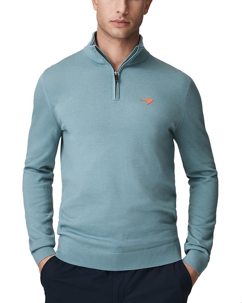 Mens Reiss x McLaren F1 Team Hatch Wool Half-Zip Pullover Product Image