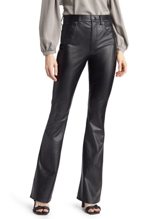 Veronica Beard Beverly Coated High Waist Skinny Flare Jeans Product Image