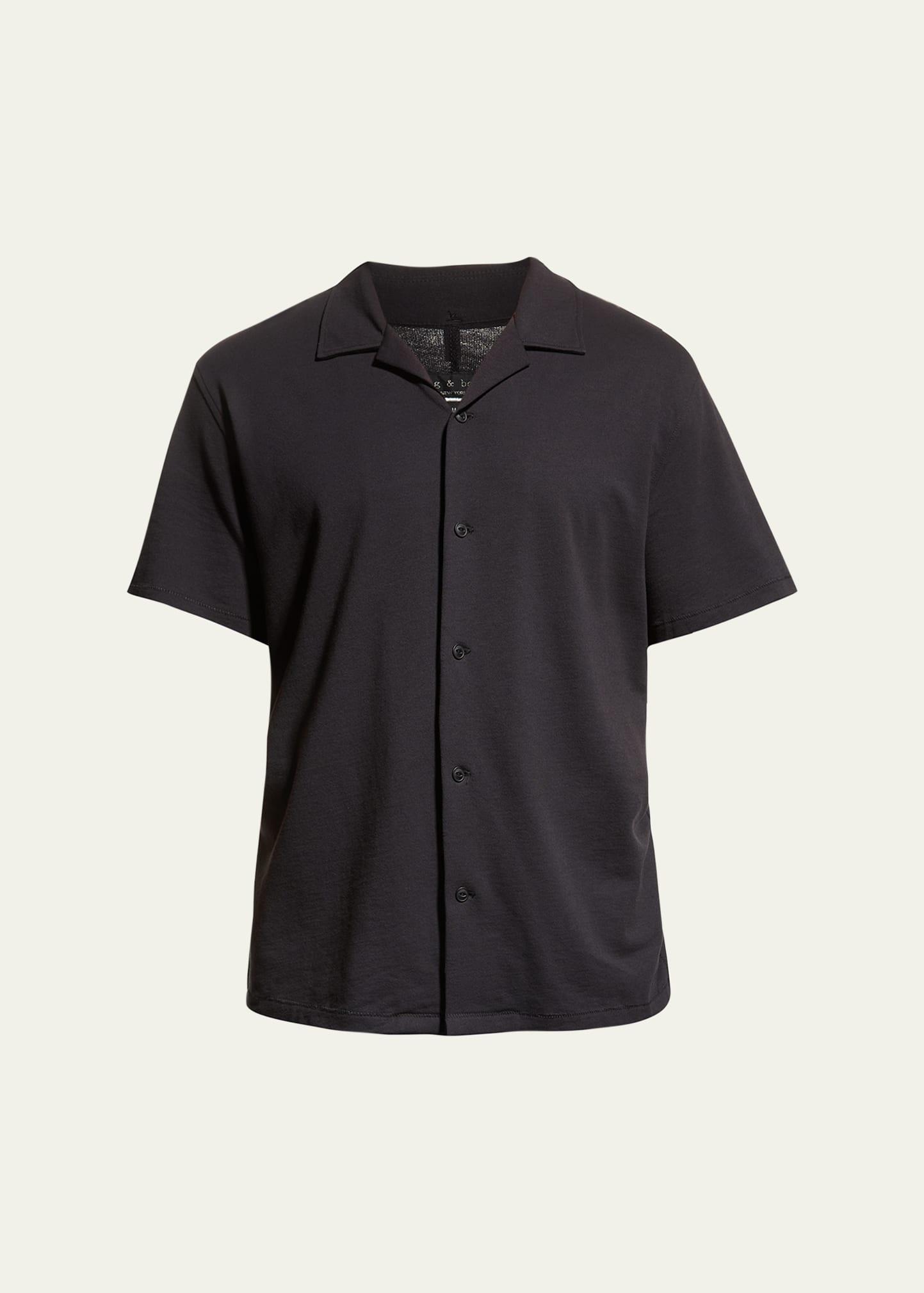 Mens Avery Solid Knit Camp Shirt product image