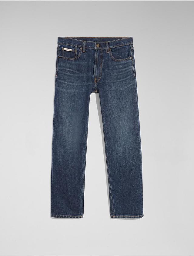 Calvin Klein Mens Standard Straight Fit Feldman Jeans - Blue - 30W x 30L Product Image