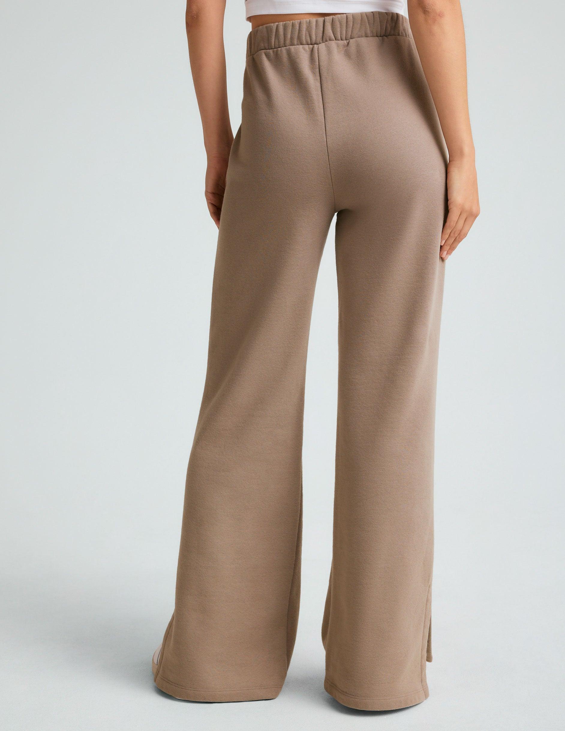 Open Ended Mid Rise Wide Leg Pant Product Image