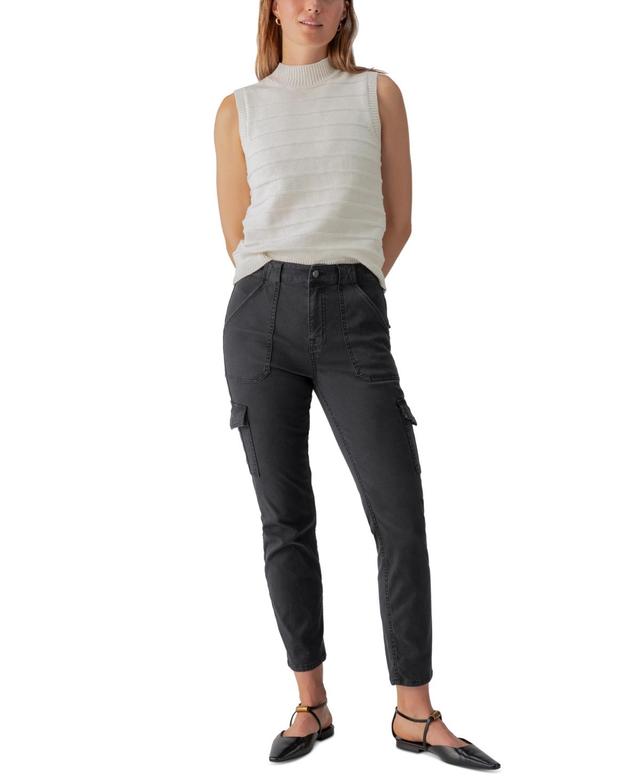 Sanctuary Womens Sculpted Hayden Straight-Leg Cargo Pants Product Image