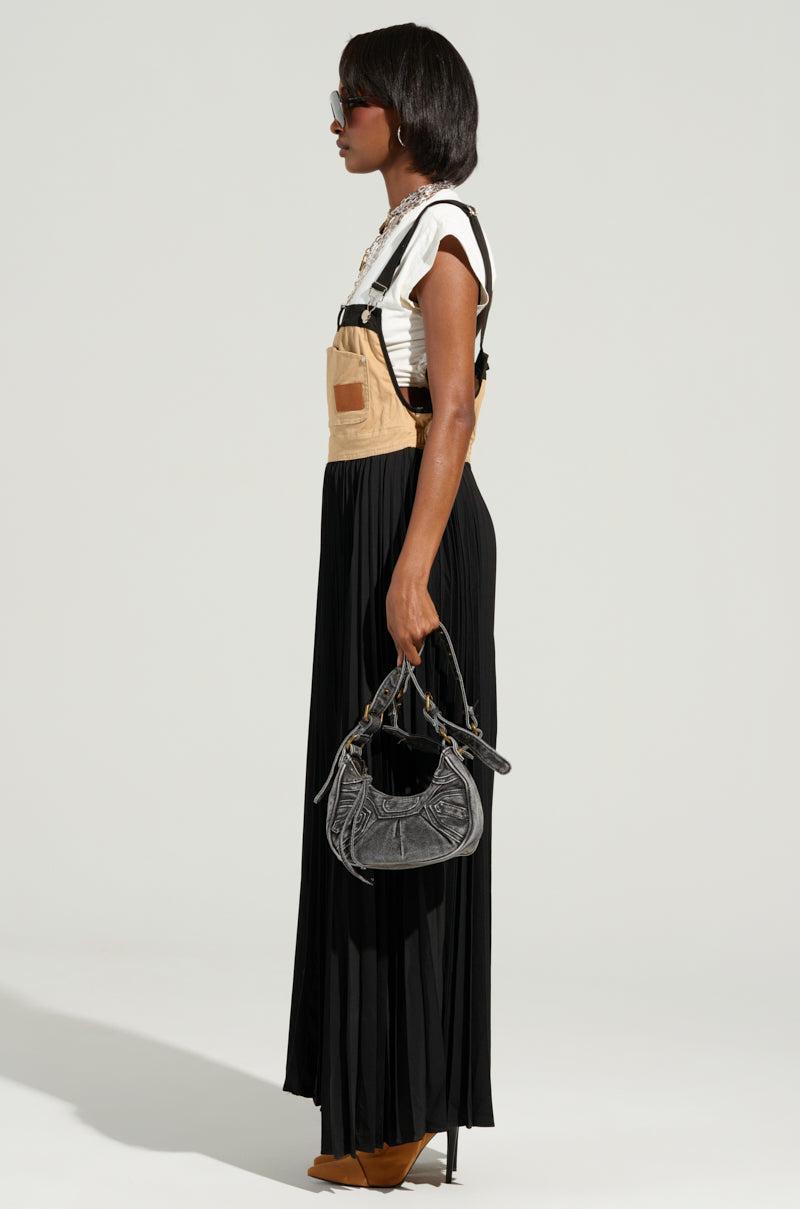 FOR THE STREETS OVERALL MAXI DRESS Product Image