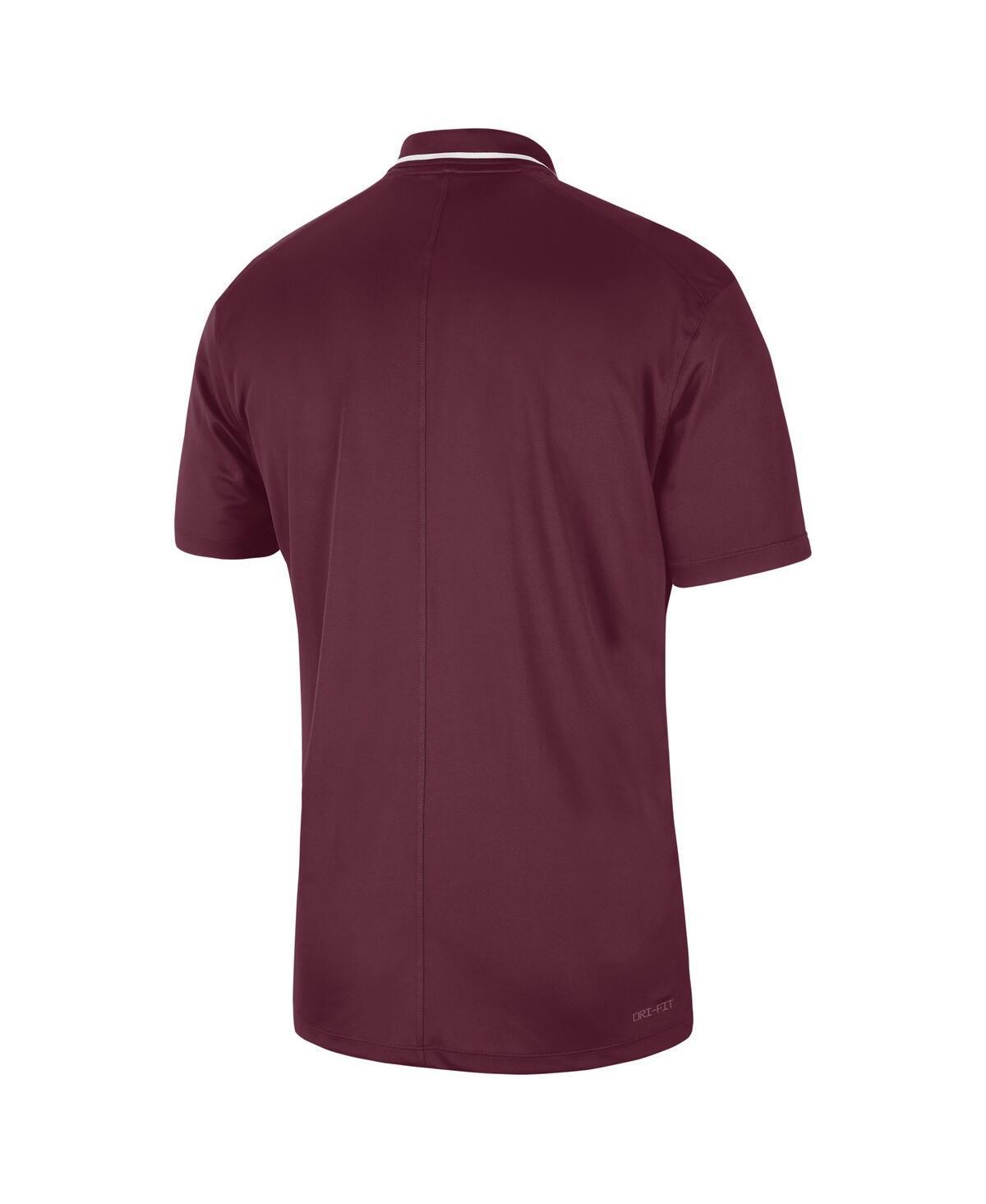 NIKE Maroon Minnesota Golden Gophers 2023 Sideline Coaches Performance Polo Product Image