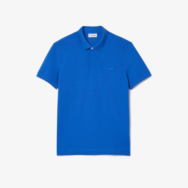 Regular Fit Paris Stretch Piqué Polo Shirt Product Image