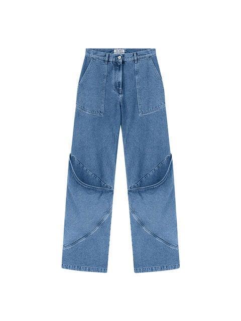 Sky blue long pants Product Image