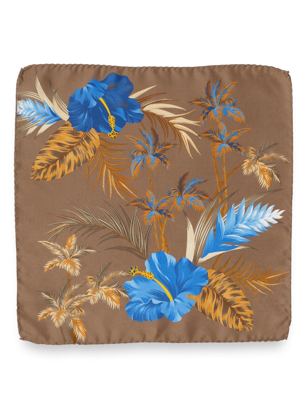 Floral Silk Pocket Square Product Image