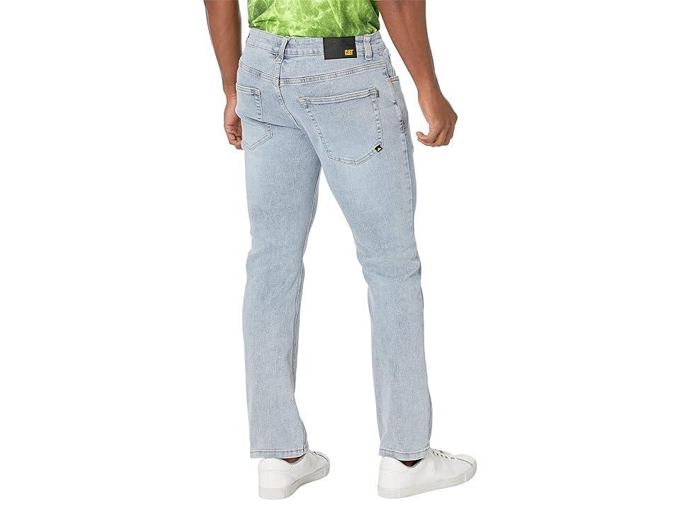 Caterpillar Tech Fabric Slim Jeans (Soda Wash) Men's Jeans Product Image