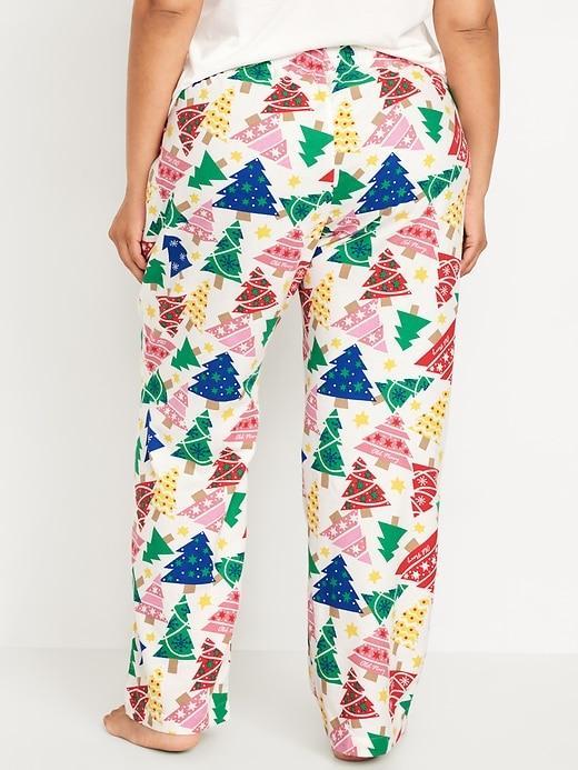 High-Waisted Waffle Pajama Leggings Product Image