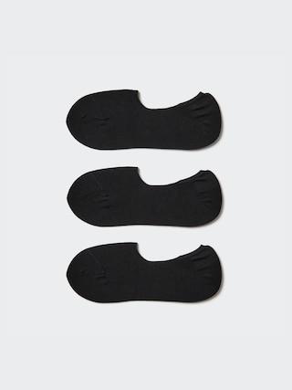 Womens Footsies 3 Pairs Black US W 7.5-10 UNIQLO US Product Image