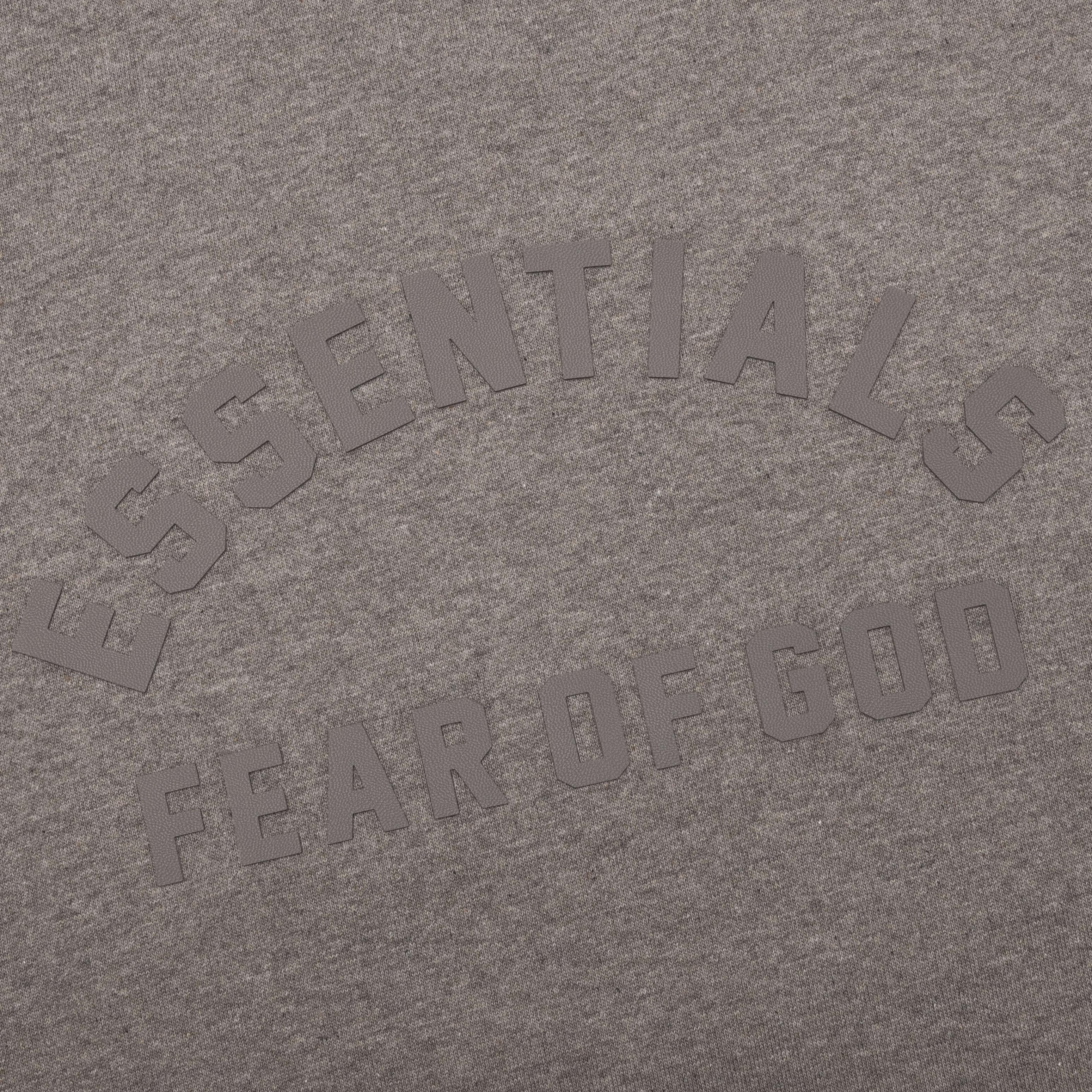 Essentials Heavy L/S Tee - Heather Grey Male Product Image