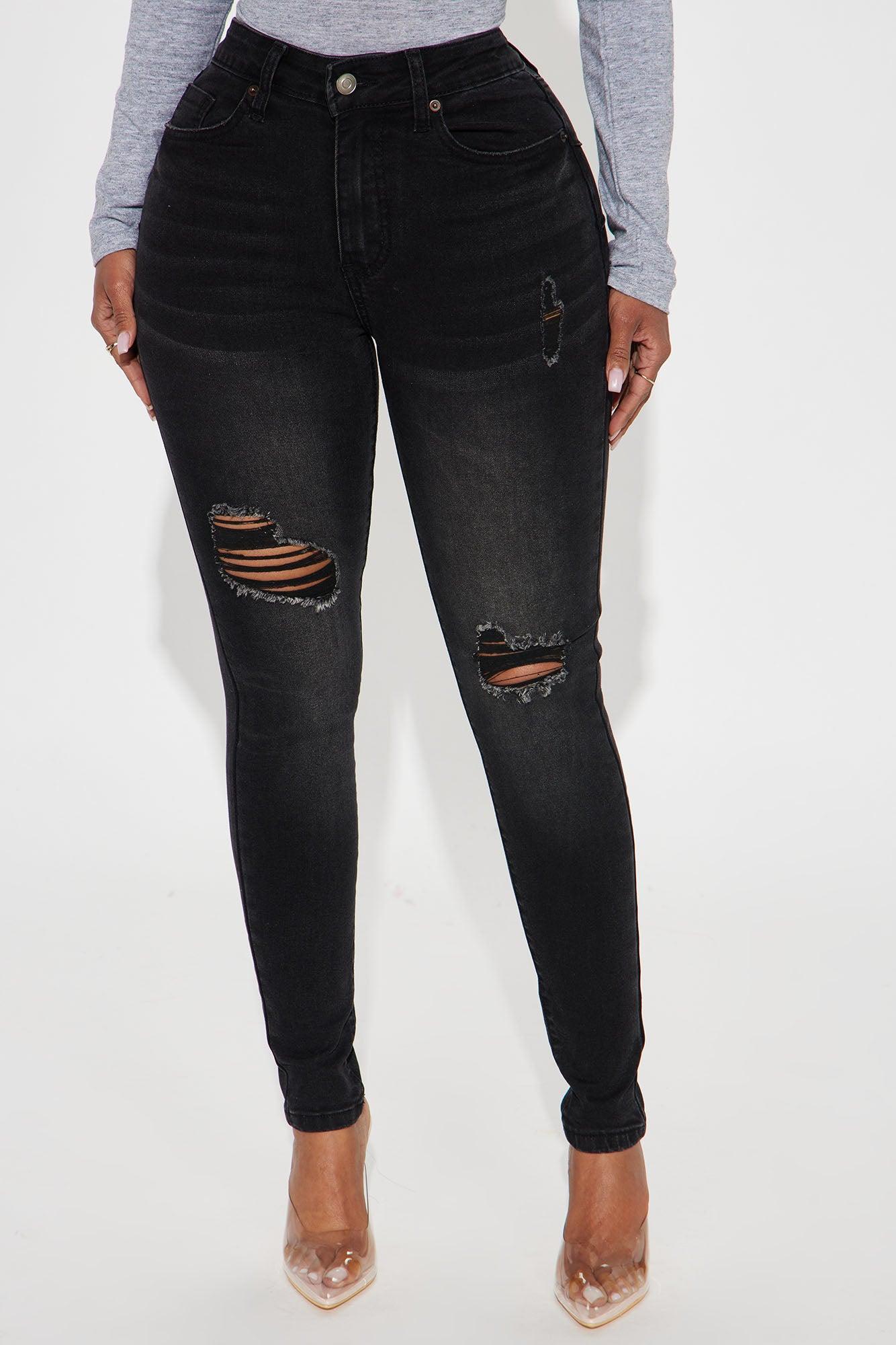 Heartbreakers Stretch Booty Lifting Skinny Jeans - Black Product Image