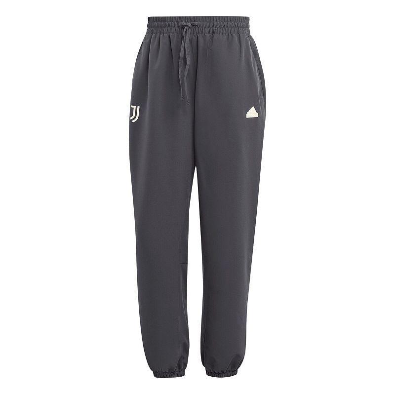 Mens adidas Charcoal Juventus Lifestyle Woven Pants Product Image