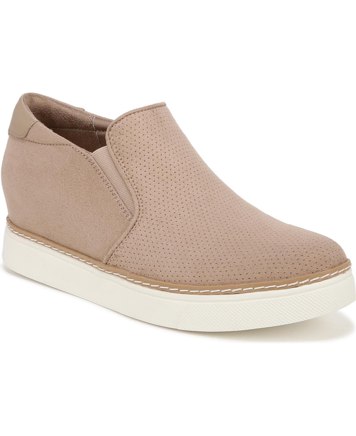 Dr. Scholls If Only Womens Slip-ons Sneakers Dark Beige Product Image