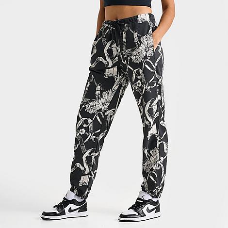 Womens Jordan Brooklyn Fleece All-over Print Jogger Pants Product Image