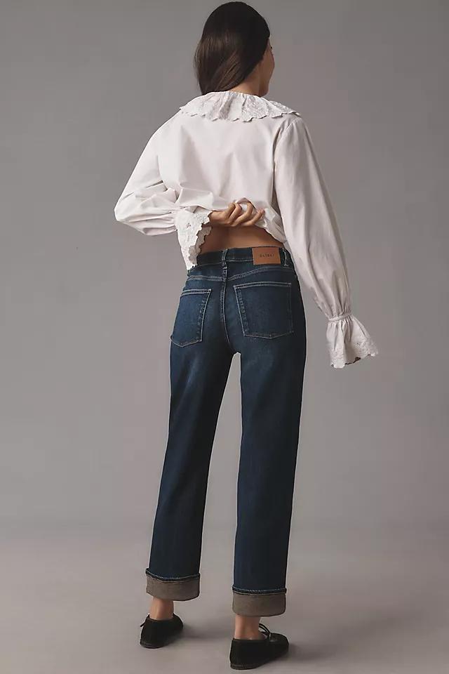 DL1961 Thea Boyfriend Mid-Rise Relaxed Tapered Jeans Product Image