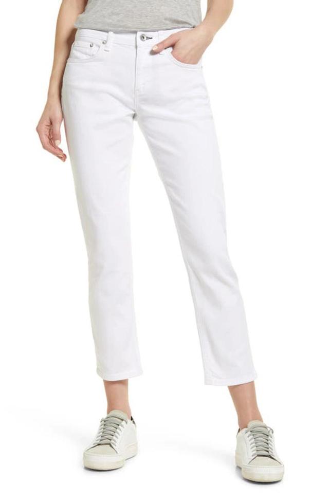 White Piper Jeans Product Image