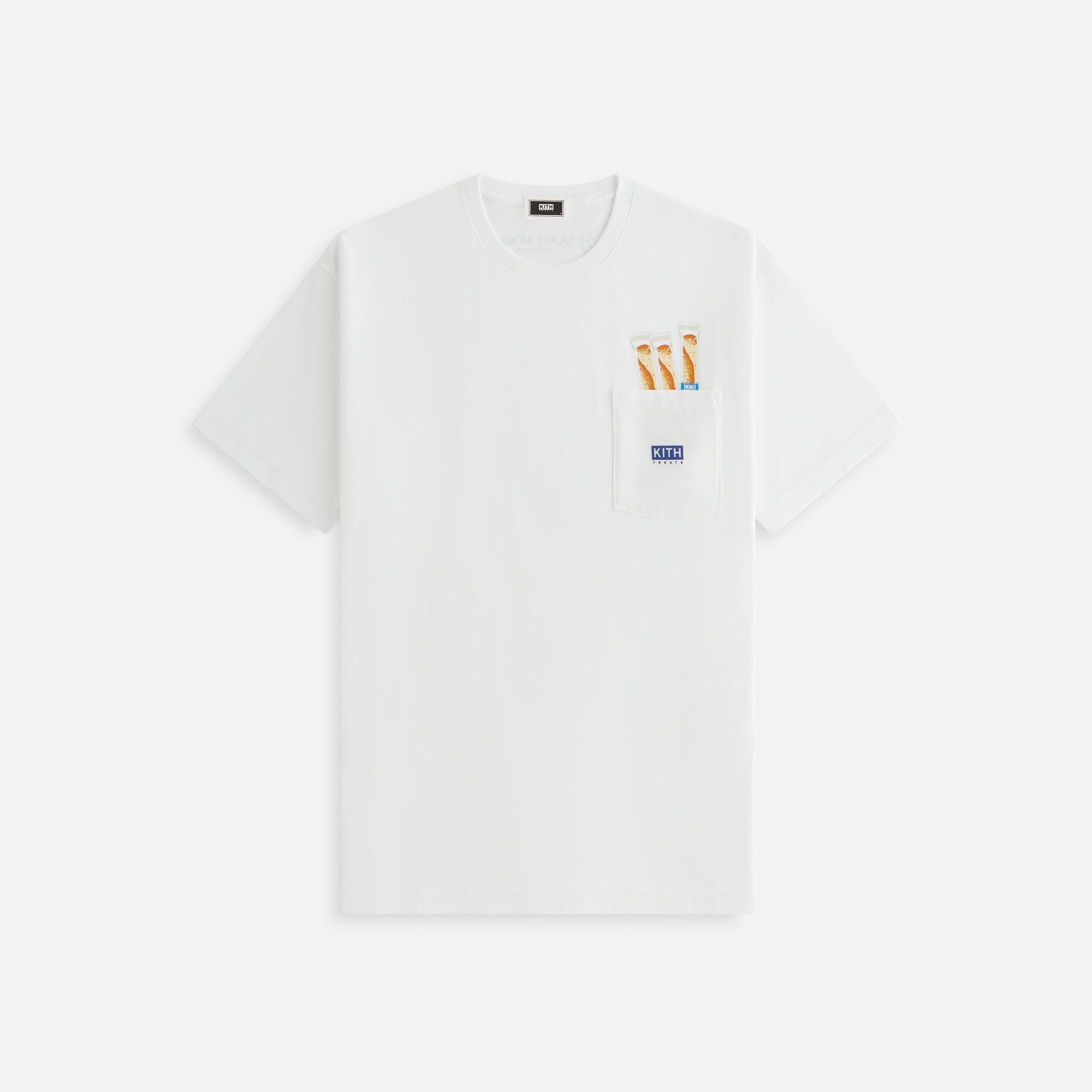 Kith Treats for YOKU MOKU Pocket Tee - White Male Product Image