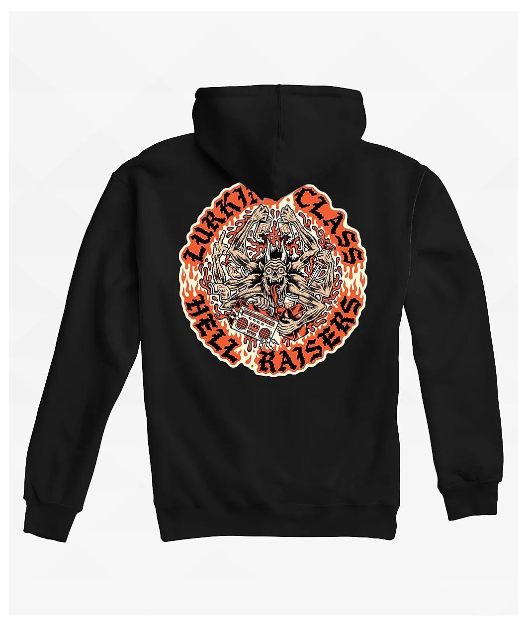 Lurking Class by Sketchy Tank x Tallboy Hell Raisers Black Zip Hoodie product image