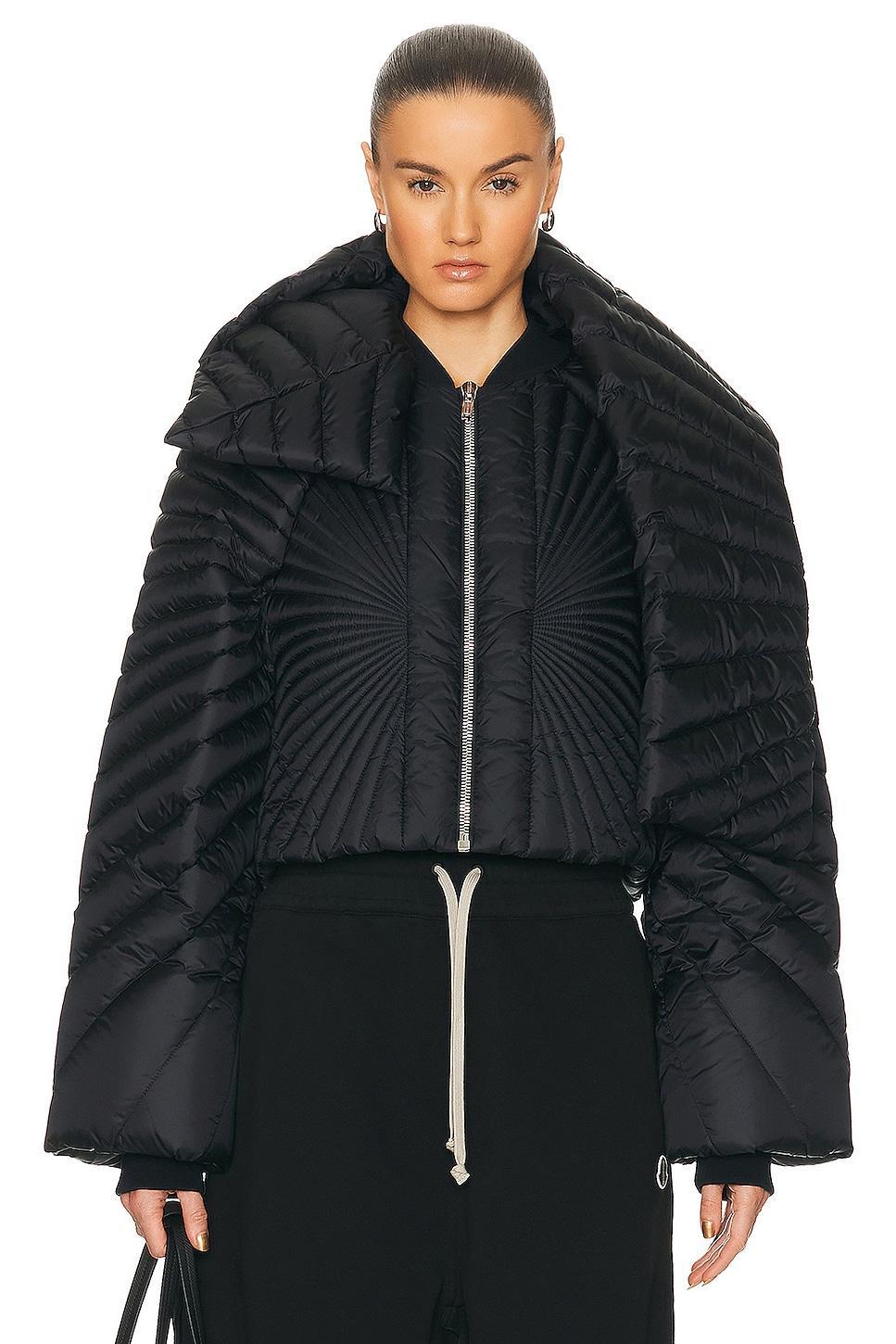 Womens Rick Owens x Moncler Radiance Convertible Down Jacket Product Image