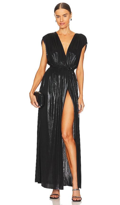 Womens Athena Sheen Belted Gown Product Image