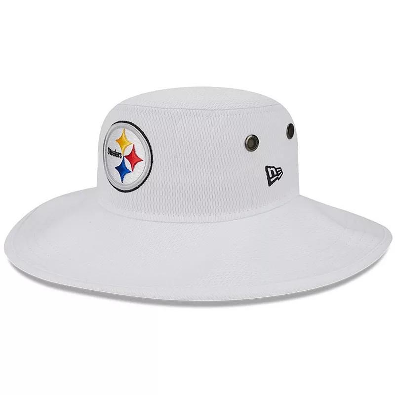 Mens New Era Pittsburgh Steelers 2023 NFL Training Camp Panama Bucket Hat Product Image