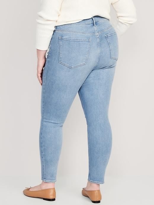 High-Waisted Rockstar Super-Skinny Jeans Product Image