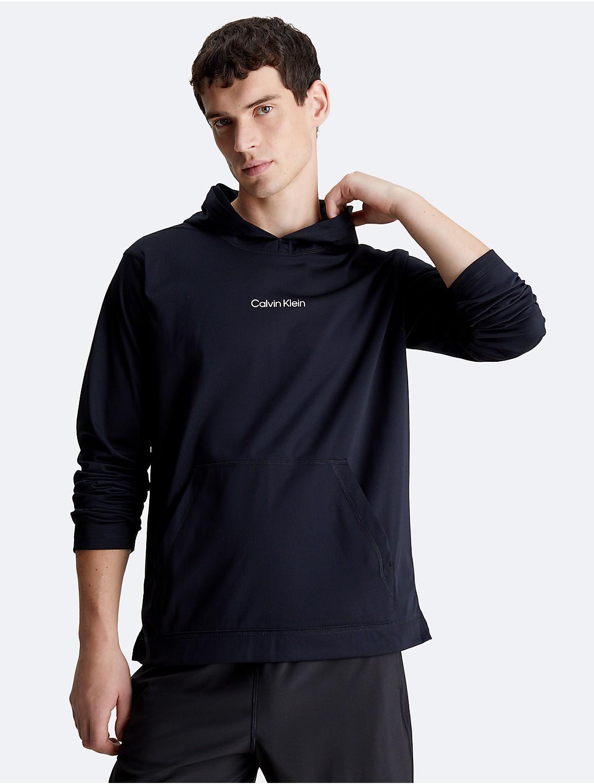 Calvin Klein Mens Modern Sport Hoodie - Black - M Product Image