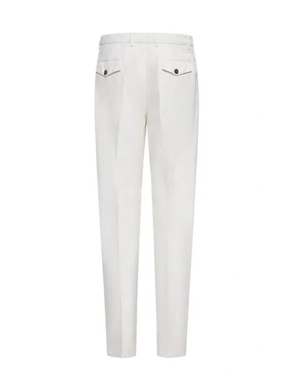 BRUNELLO CUCINELLI Pants In Beige Product Image