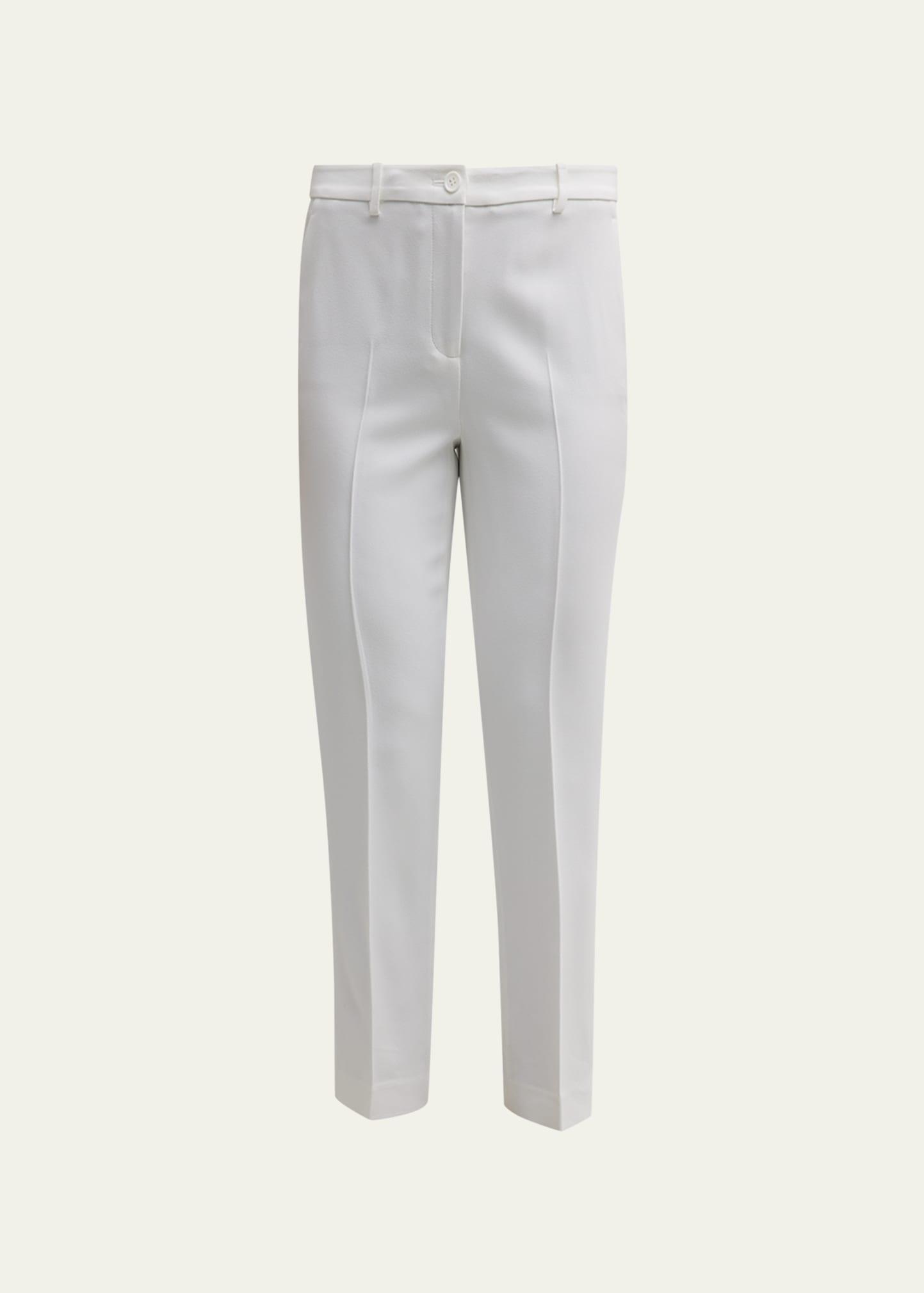 Womens Samantha Pleated Straight-Leg Pants Product Image