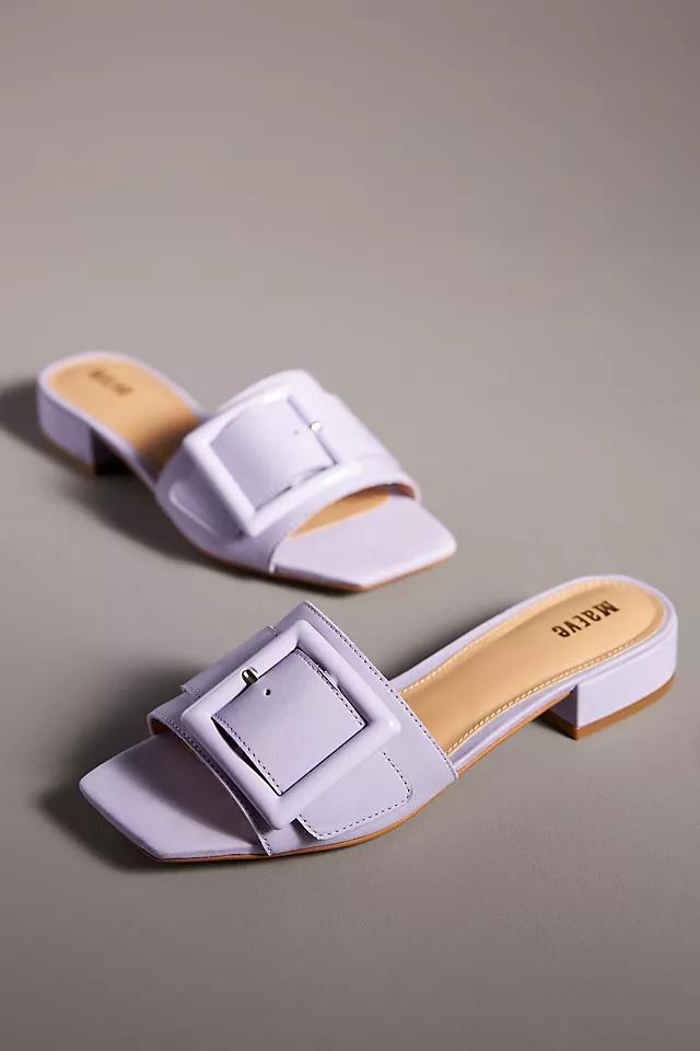 Maeve Buckle Slide Sandals Product Image