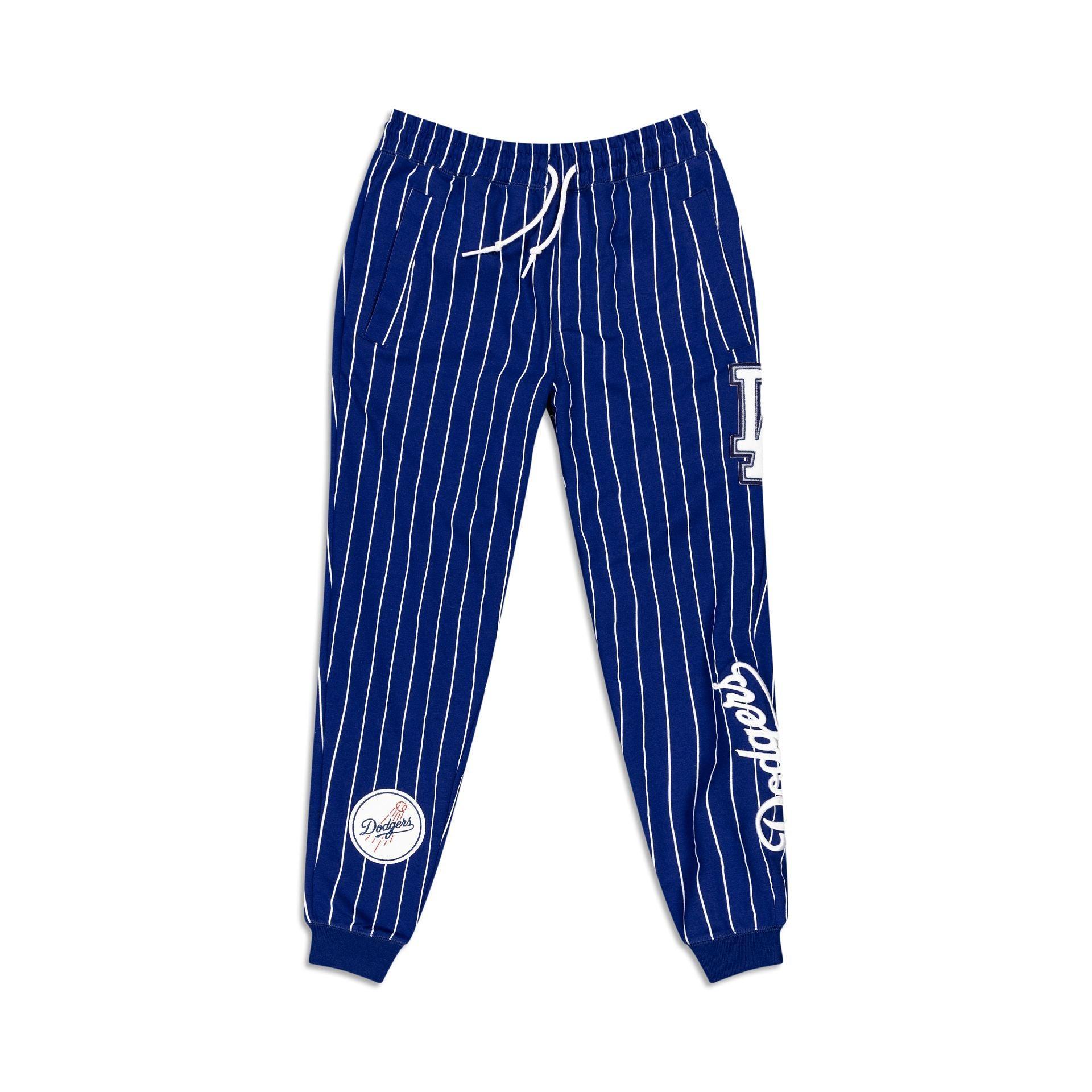 Atlanta Braves Logo Select Pinstripe Jogger Male Product Image