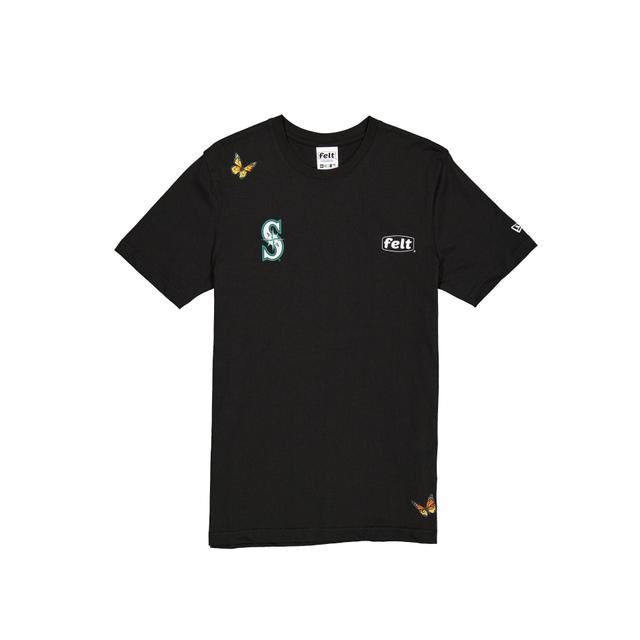 FELT x Seattle Mariners Black T-Shirt Male Product Image