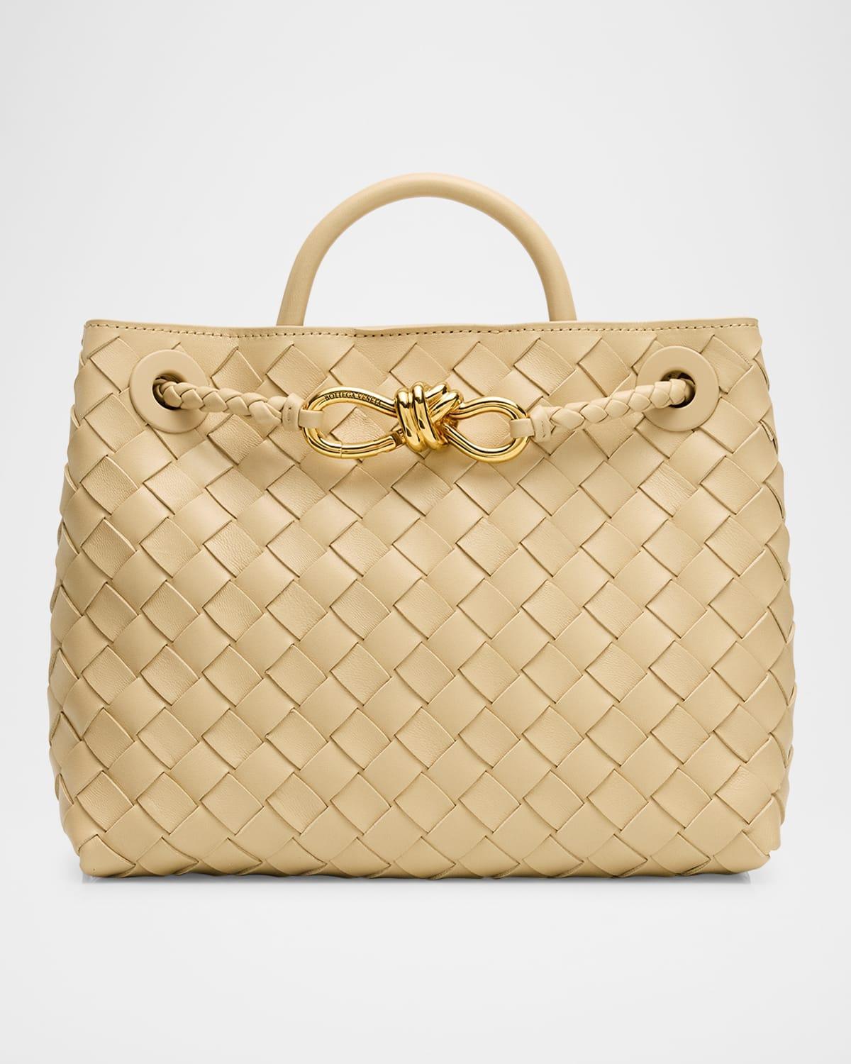 Bottega Veneta Andiamo Small Woven Shoulder Bag Product Image