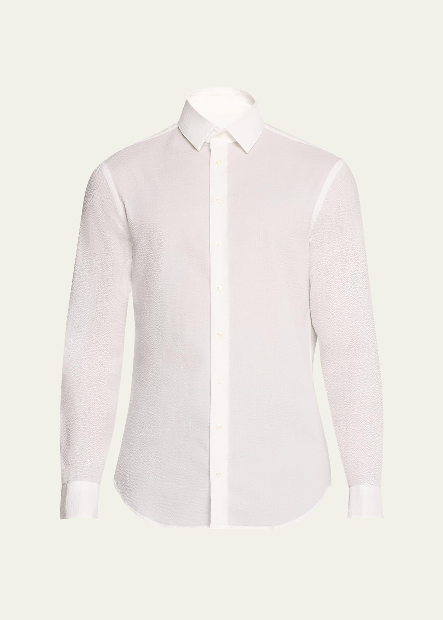 Mens Cotton Dress Shirt Product Image