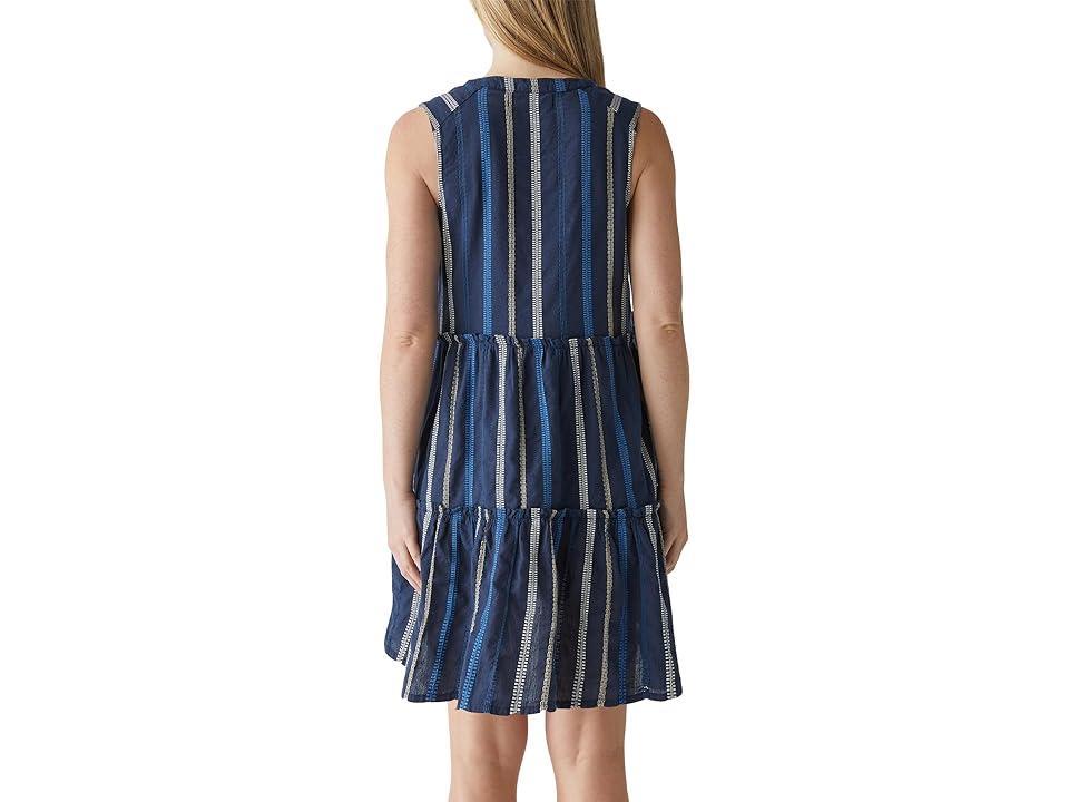 Michael Stars Anna Tiered Dress (Nocturnal Combo) Women's Dress Product Image