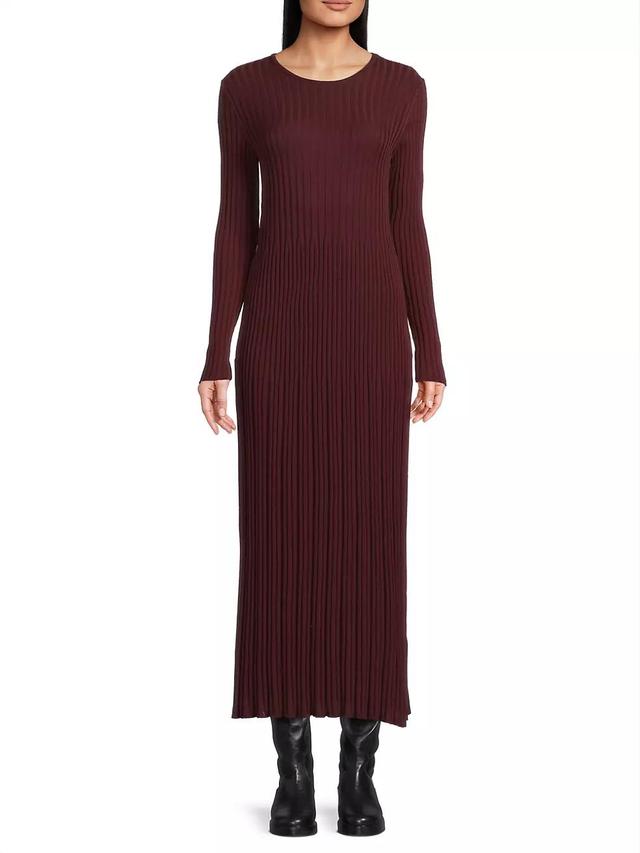 Eletta Rib-Knit Maxi Dress Product Image