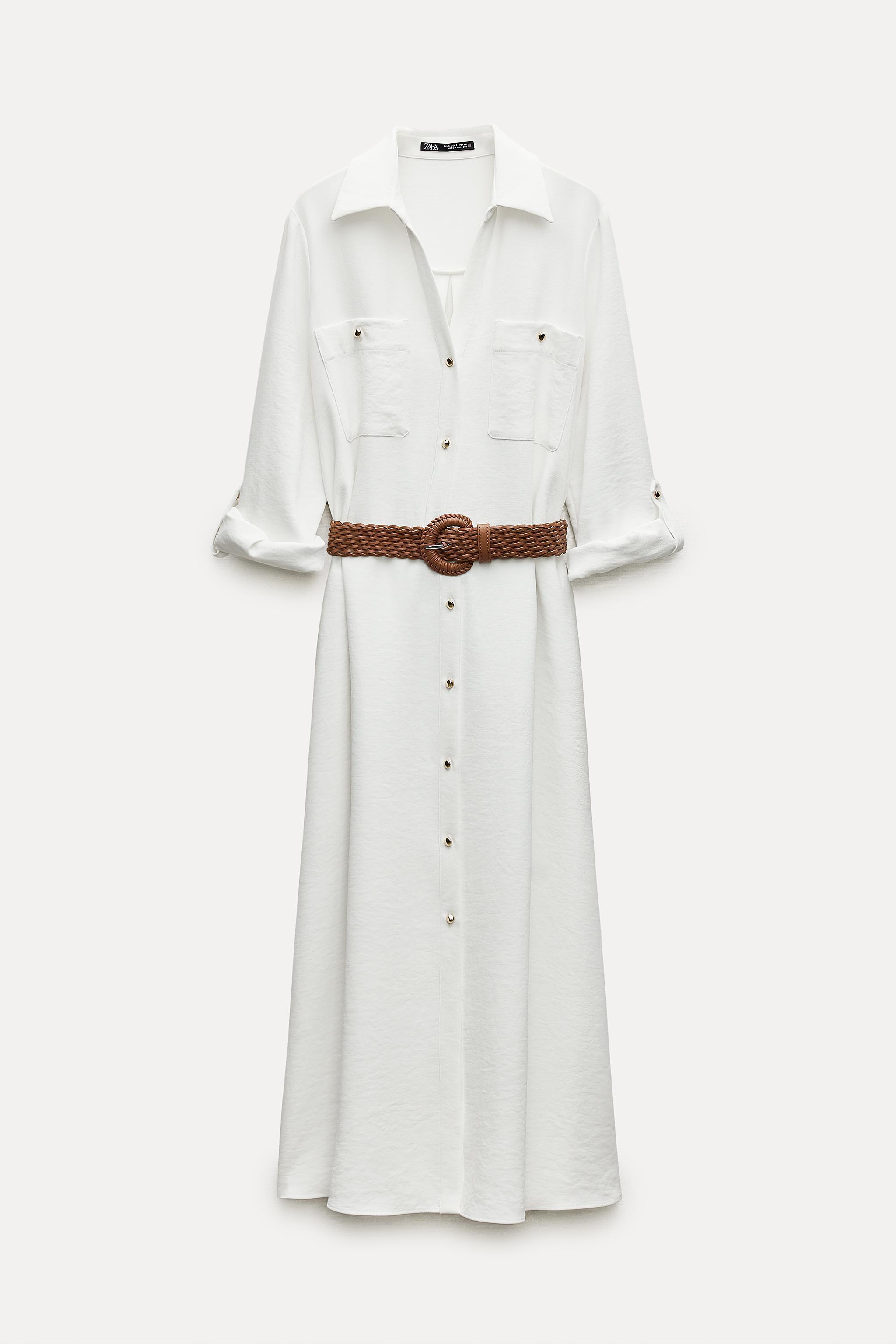 BELTED SHIRTDRESS Product Image